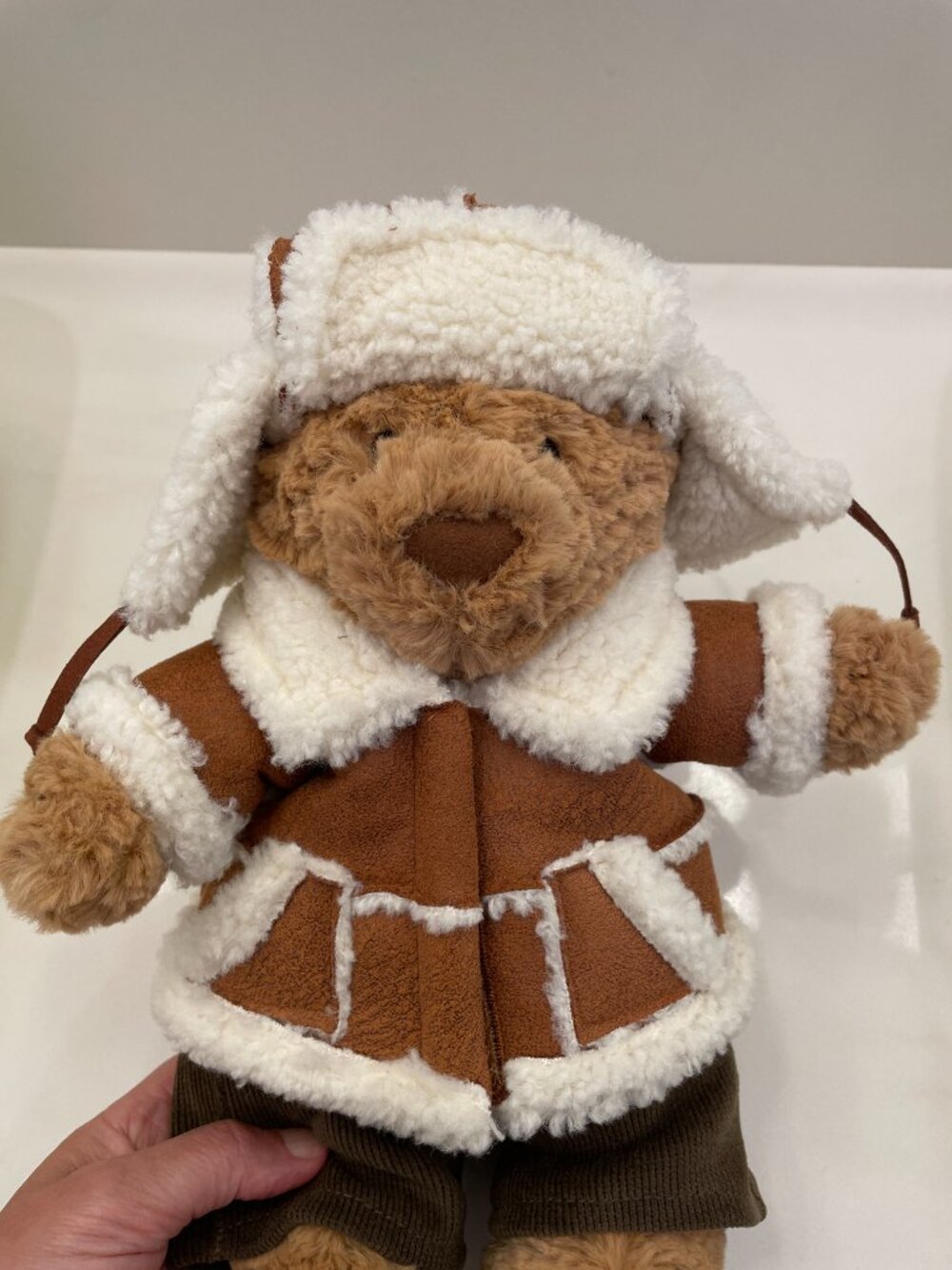 Jelly Cat Ski Club Bartholomew Bear in Alpine Outfit - Picture 3 of 5
